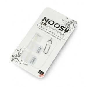 Adapter karty sim 4w1nanoSIM microSIM + kluczyk