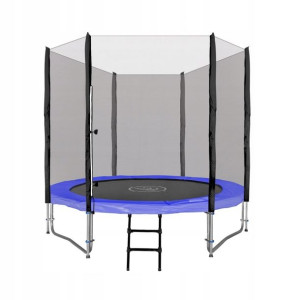 Trampolina Ogrodowa 8FT 244cm niebieska