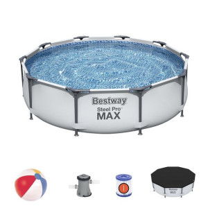Basen ogrodowy 366 x 76 cm Bestway 56416 z Pokrywą