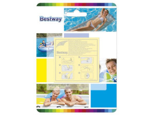 Wodoodporne Łatki do Basenu ZESTAW NAPRAWCZY 10 sztuk Bestway 62068