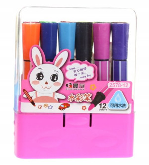 511 12X Mazaki Jumbo Pisaki Flamastry W Tubie