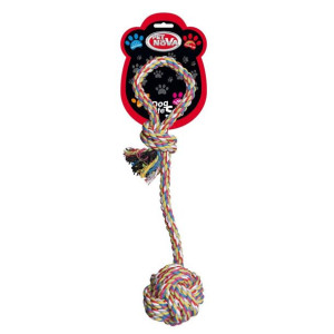 Pet Nova Dog Life Style Piłka Na Sznurze Superdental Zabawka Dla Psa 9 x 50
