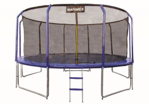 Trampolina Marimex z wewnętrzną siatką ochronną, 457 cm