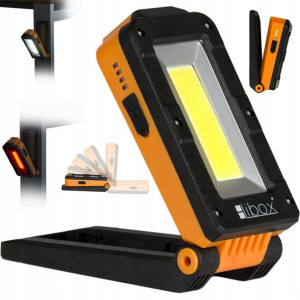Latarka Lampa Warsztatowa Akumulator Usb Cob Led