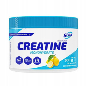 6pak Creatine Monohydrate 300g kreatyna