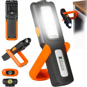 Latarka Lampa Warsztatowa Akumulator Usb Cob Led