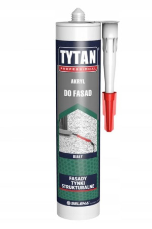 Akryl Tytan Do Fasad 280ml Biały 10041712 Tytan