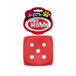 Pet Nova Dog Life Style Kostka Do Rzucania Czerwona 6 cm