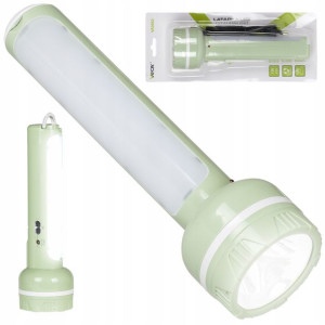 Latarka Led Akumulatorowa Ze Światłem Bocznym 230v
