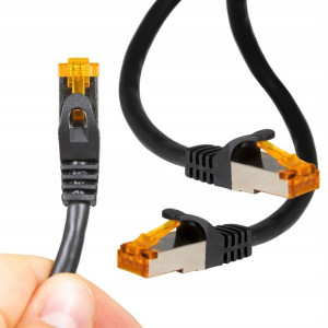 Kabel Sieciowy Lan Ethernet Rj45 Sftp Cat6a 10m
