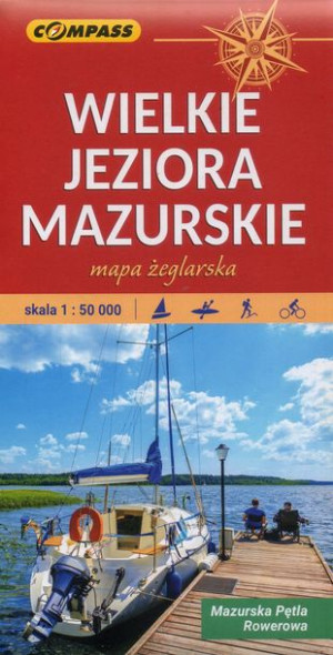 Wielkie Jeziora Mazurskie Mapa 1:50 00 Compass