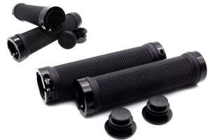 Chwyty Kierownicy Guma 130mm Kands Hl-g225 Czarne