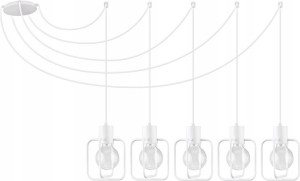Lampa Podwieszana Aura Kwadrat 5Pł 31119 Sigma