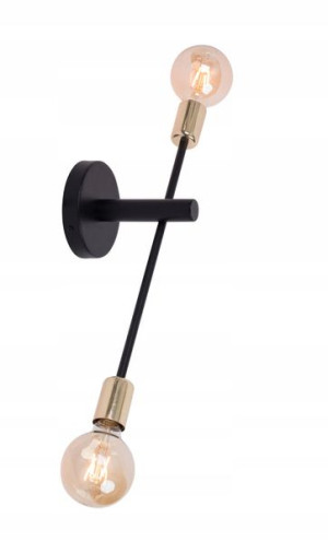 Lampa Ścienna Onyx Podwojny Kinkiet Sigma