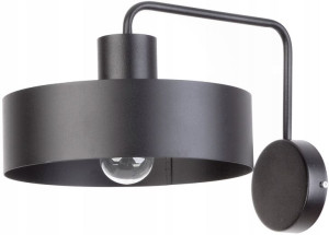 Lampa Ścienna Vasco Czarny 1Pł 31555 Kinkiet Sigma