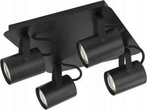 Lampa Sufitowa Kamera 4Pł 32555 Sigma Plafon Spot