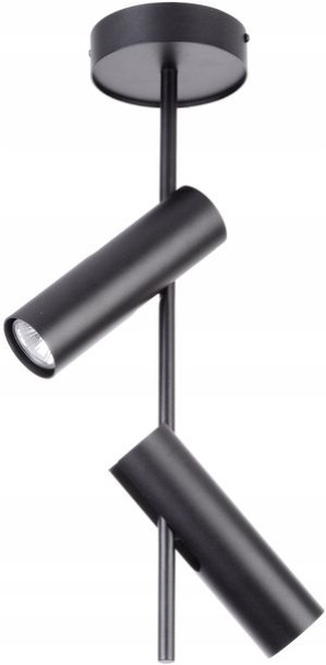 Lampa Sufitowa Leda Black 2Pł Sigma Plafon