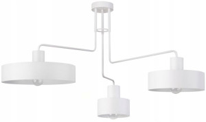 Lampa Sufitowa Vasco Biały 3Pł 31554 Sigma Plafon