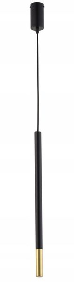 Lampa Wisząca Czarno-Złota Stylowa Sopel Due Sigma