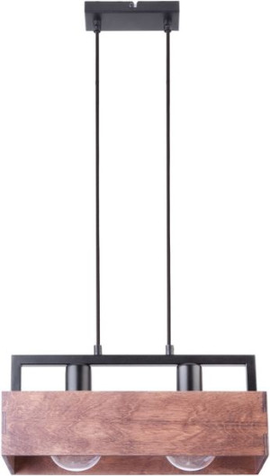 Lampa Wisząca Dakota 2Pł 31748 Brązowa Sigma Zwis