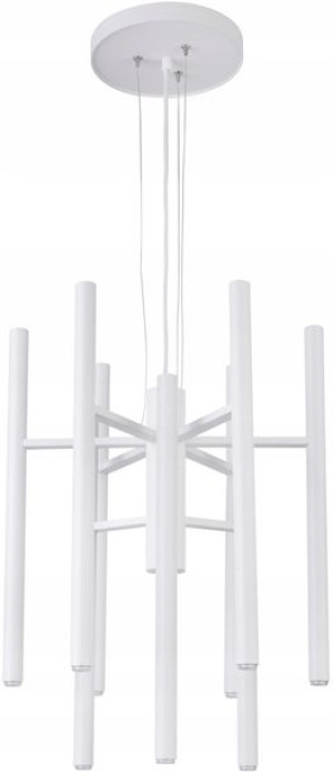 Lampa Wisząca Jork 9 Żyrandol Biały Sigma 33170