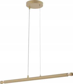 Lampa Wisząca Nowoczesna Złota Tuba 2Xg9 Melody