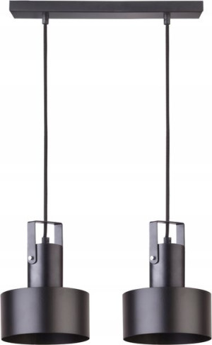 Lampa Wisząca Rif Plus 2Pł 31193 Sigma Czarny