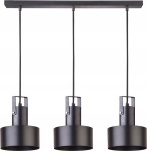 Lampa Wisząca Rif Plus 3Pł 31194 Sigma Czarny