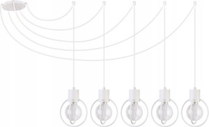 Lampa Zwis Podwieszany Aura Koło 5Pł 31097 Sigma