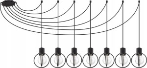 Lampa Zwis Podwieszany Aura Koło 7Pł 31087 Sigma