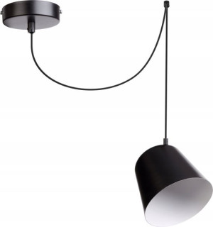 Lampa Zwis Podwieszany Jawa 1Pł 31386 Sigma Czarny