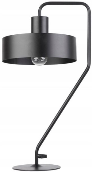Lampka Biurko Stołowa Vasco Czarny 1Pł 50118 Sigma