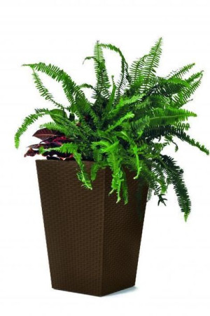 Doniczka Rattan Planter, rozmiar L