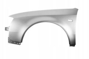 Błotnik Audi A6 C5 Ly7w Lewy Srebrny 01-05 Przód Lift