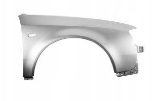 Błotnik Audi A6 C5 Ly7w Prawy Srebrny 01-05 Przód Lift
