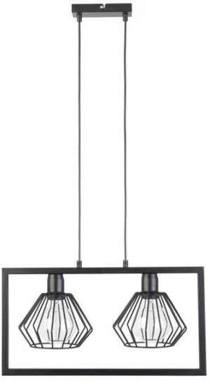 Saga 2 Czarny Lampa Wisząca