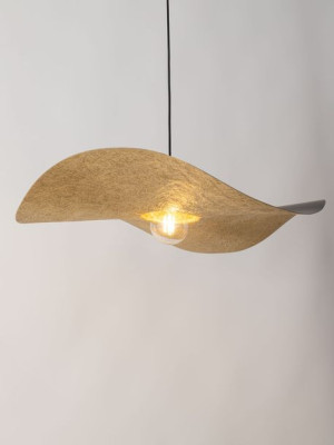 Kapello L Czarny/Złoty Ø 76Cm Lampa Wisząca