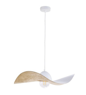Kapello M Biały/Złoty Ø 55Cm Lampa Wisząca