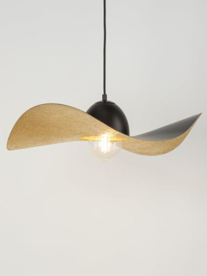 Kapello M Czarny/Złoty Ø 55Cm Lampa Wisząca