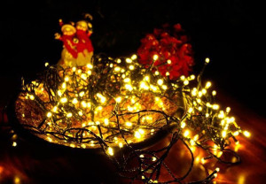 Świąteczne oświetlenie 100 LED - 9,9 m ciepły biały