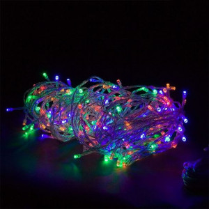 Świąteczne LED oświetlenie - 10 m, 100 LED, kolorowe
