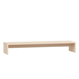 Podstawka na monitor, 100x27x15 cm, lite drewno sosnowe