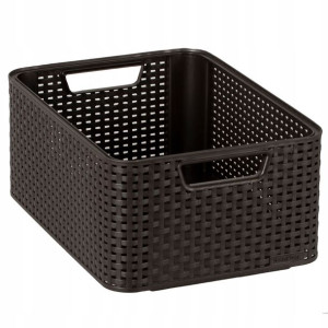 Pudełko Koszyk Rattan Organizer Pojemnik Curver 18