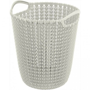 Kosz na papier - kremowy plastik CURVER