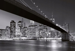 Fototapeta Flizelinowa Brooklyn Ny Most 384x260