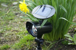 Reflektor solarny ogrodowy Garth 3 x LED dioda
