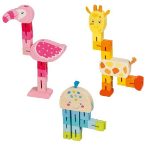 Puzzle kieszonkowe Goki zwierzątka