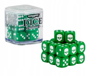 Warhammer 40K Age of Sigmar Dice Green