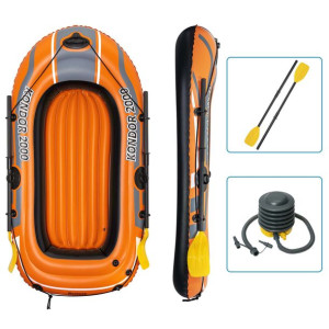 Bestway Ponton Kondor 2000 Set z akcesoriami, 188 x 98 cm, 61062