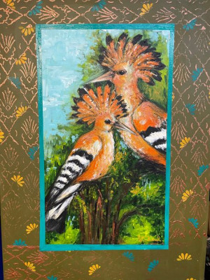 duzy obraz 70x100cm dudek